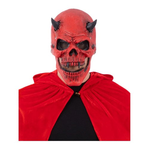 Front - Smiffys Devil Latex Mask
