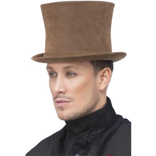 Front - Smiffys Deluxe Authentic Victorian Costume Hat