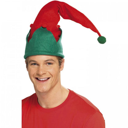 Front - Smiffys Elf Christmas Costume Hat
