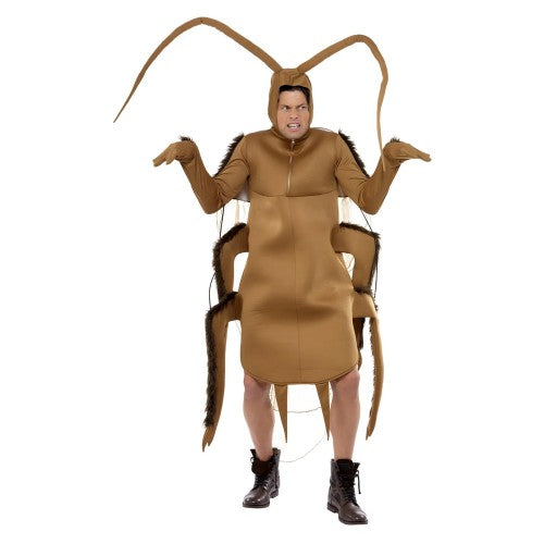 Front - Smiffys Unisex Adult Cockroach Costume