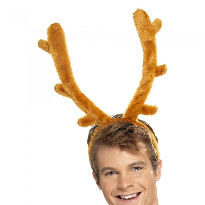 Front - Smiffys Antlers Stag Night Costume Headwear