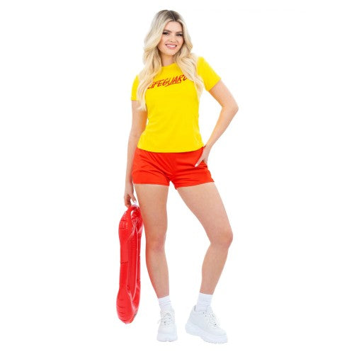 Front - Baywatch Womens/Ladies Lifeguard Beach Costume