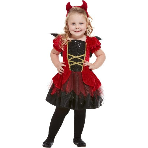 Front - Smiffys Baby Devil Costume