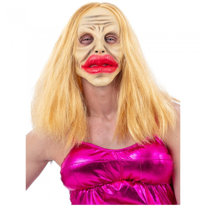 Front - Smiffys Botched Surgery Latex Mask