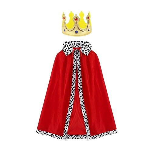 Front - Queen Unisex Adult Royal Robe Costume Set