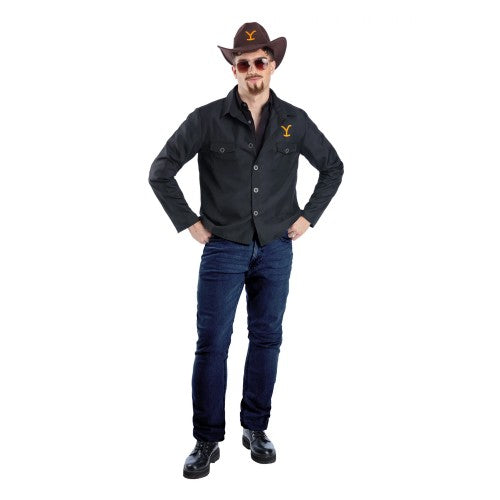 Front - Yellowstone Mens Rip Wheeler Costume Set