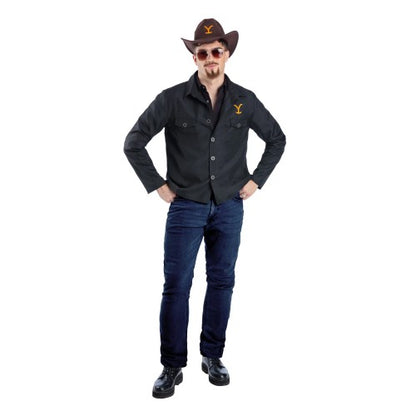 Front - Yellowstone Mens Rip Wheeler Costume Set