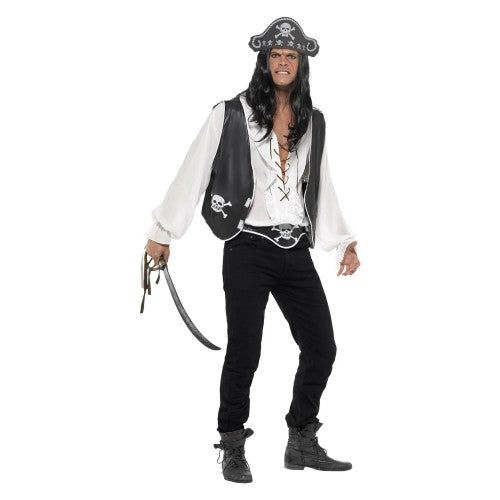 Front - Smiffys Pirate Costume Set