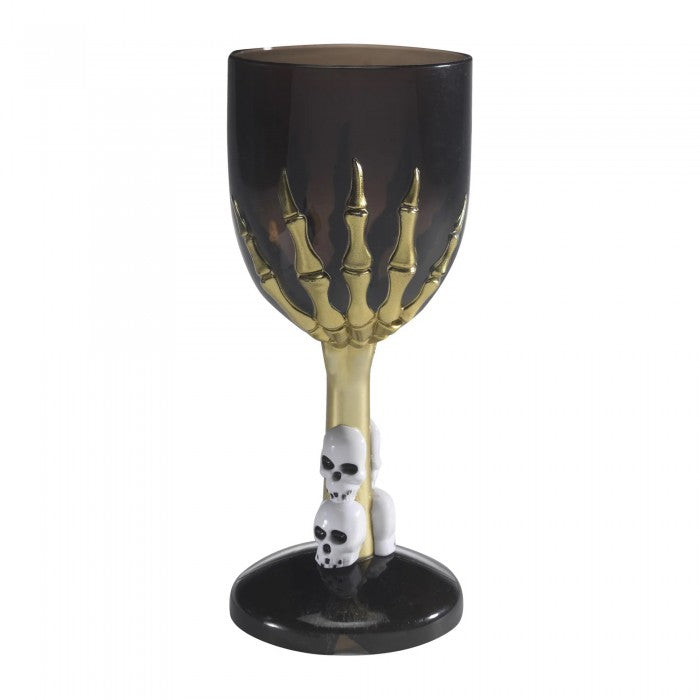 Front - Smiffys Gothic Halloween Wine Glass