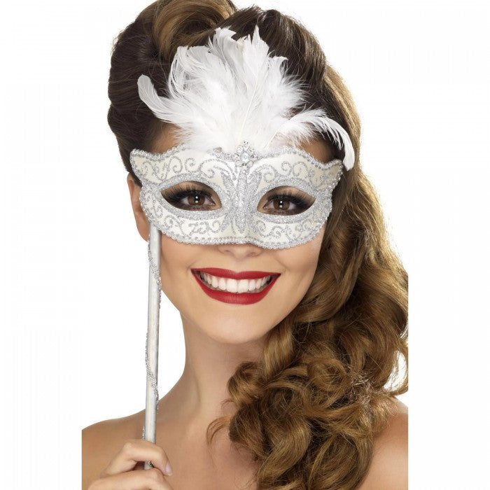 Front - Smiffys Fantasy Baroque Eye Mask