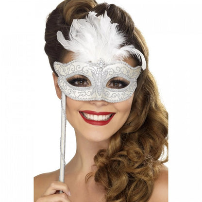 Front - Smiffys Fantasy Baroque Eye Mask
