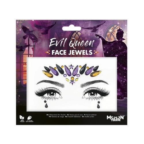 Front - Moon Terror Evil Queen Face Jewels
