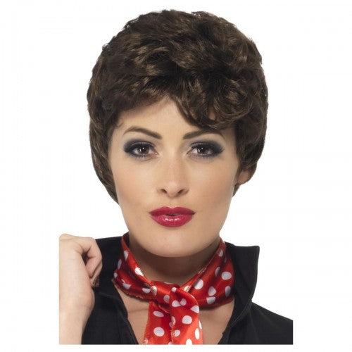 Front - Grease Womens/Ladies Rizzo Wig