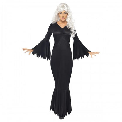 Front - Smiffys Womens/Ladies Midnight Vampire Costume