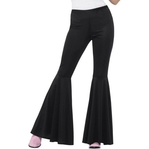 Front - Smiffys Womens/Ladies Flared Trousers