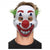 Front - Smiffys Unisex Adult Clown PVC Elastic Strap Mask
