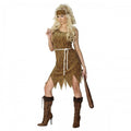 Front - Smiffys Womens/Ladies Cavewoman Costume Set