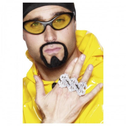 Front - Smiffys 3 in 1 Dollar Sign Costume Prop