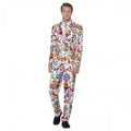 Front - Smiffys Mens Groovy Costume Set
