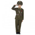 Front - Smiffys Boys Military Costume