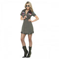 Front - Top Gun Womens/Ladies Deluxe Costume Set