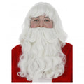 Front - Smiffys Mens Santa Claus Christmas Beard & Wig Set