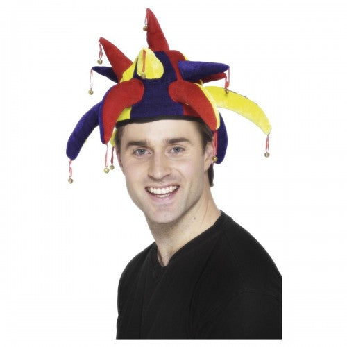 Front - Smiffys Unisex Adult Jester Hat