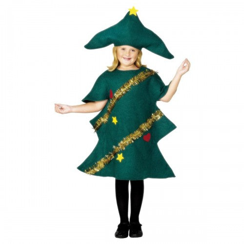 Front - Smiffys Childrens/Kids Christmas Tree Costume