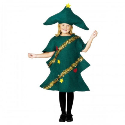 Front - Smiffys Childrens/Kids Christmas Tree Costume
