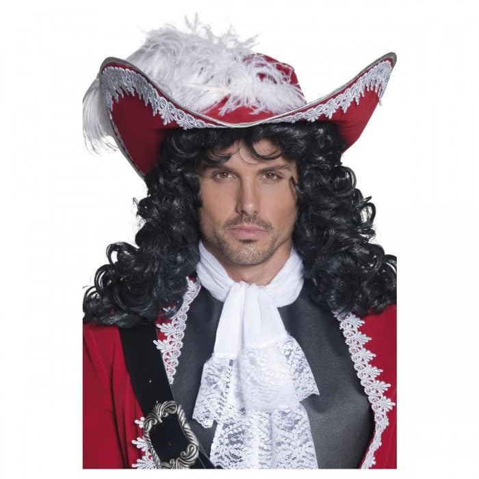 Front - Smiffys Mens Authentic Pirate Costume Hat