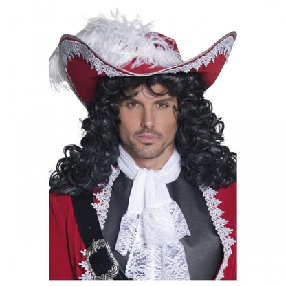 Front - Smiffys Mens Authentic Pirate Costume Hat