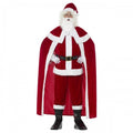 Front - Smiffys Mens Deluxe Santa Claus Costume Set