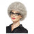 Front - Smiffys Unisex Adult Granny Perm Wig