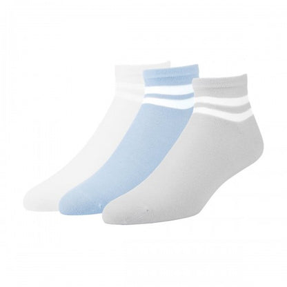 Front - Superga Womens/Ladies Stripe Socks (Pack of 3)
