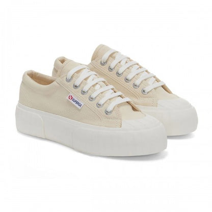 Front - Superga Womens/Ladies 2631 Stripe Platform Trainers