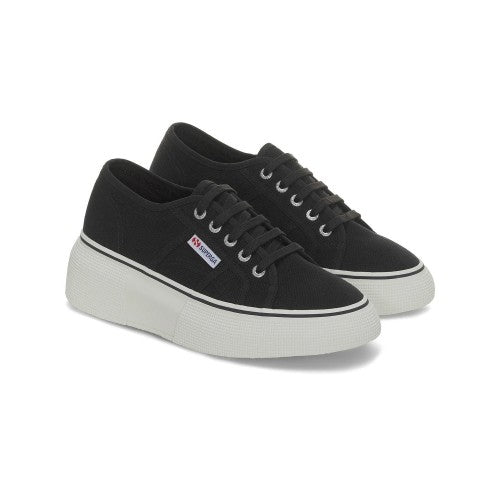 Front - Superga Womens/Ladies 2287 Bubble Line Trainers