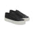 Front - Superga Womens/Ladies 2740 Tumbled Leather Platform Heel Trainers