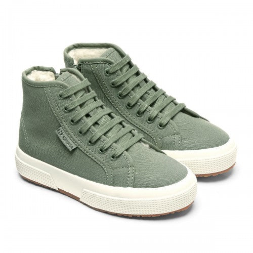 Front - Superga Childrens/Kids 2709 Waterproof Cotton High Tops