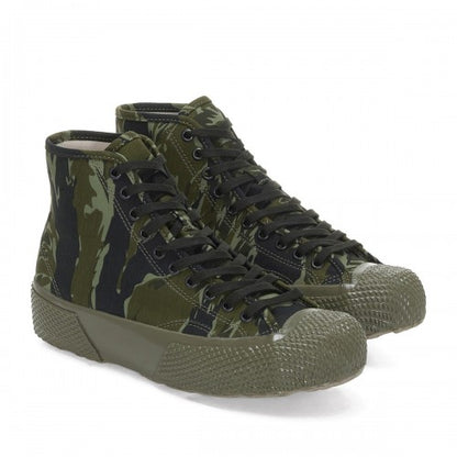 Front - Superga Unisex Adult 2435 Tiger Stripe High Tops