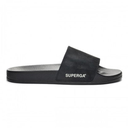 Front - Superga Womens/Ladies 1908 Butter Soft Leather Sliders