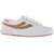 Front - Superga Womens/Ladies 2953 Cotu Cheetah Print Cowhide Leather Trainers