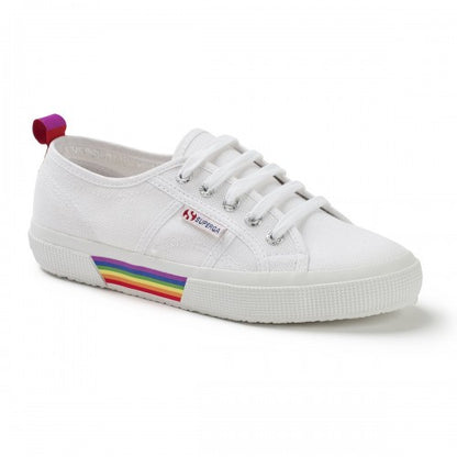 Front - Superga Unisex Adult 2750 Pride Backstrap Trainers