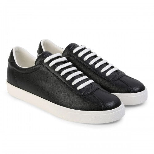 Front - Superga Unisex Adult 2843 Club S Vegan Leather Trainers