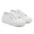 Front - Superga Childrens/Kids 2750 Heart Heel Patch Trainers