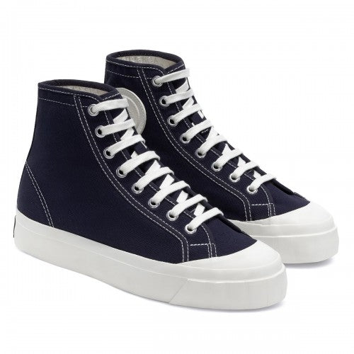Front - Superga Unisex Adult 3192 Campionato Basket High Tops