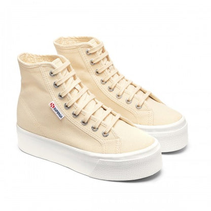 Front - Superga Womens/Ladies 2708 Lace Up High Tops