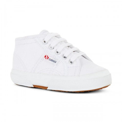 Front - Superga Childrens/Kids 2754 Jcot Mid Cut Trainers