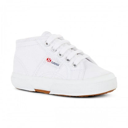 Front - Superga Childrens/Kids 2754 Jcot Mid Cut Trainers