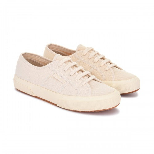Front - Superga Unisex Adult 2750 Organic Canvas Trainers