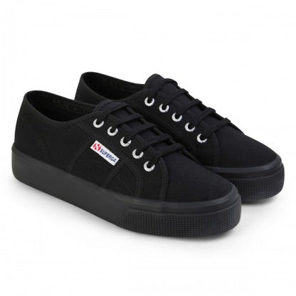 Front - Superga Unisex Adult 2730 Mid Platform Trainers